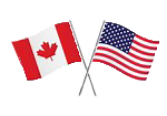 canada us flag